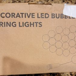 Decorative Bubble String Lights