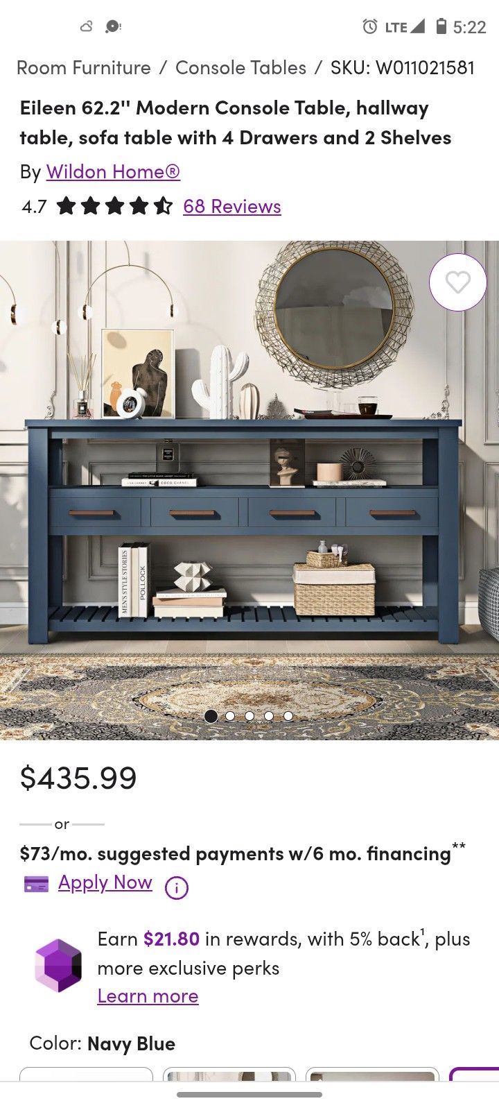 Console Table