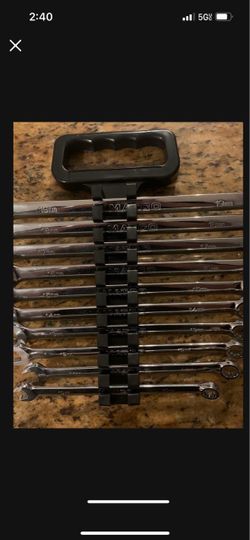 Matco metric wrench set