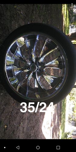 Chrome wheels
