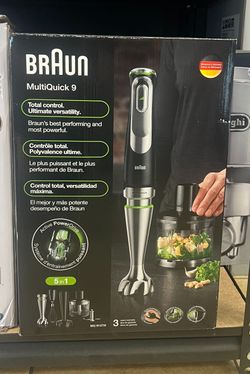 BRAUN MULTI QUICK 9 HANDHELD BLENDER