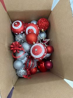 Red and Silver Christmas/Wedding Decorations -