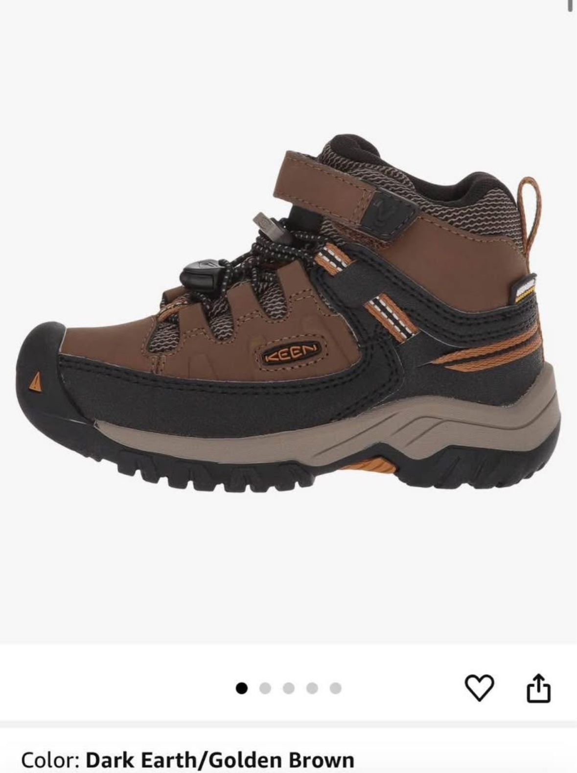Keen Unisex Hiking Boots For Toddlers