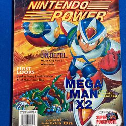 Nintendo Power magazine (Volume 69) featuring Mega Man X2