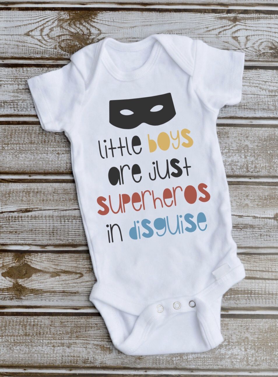 Super hero onesies 🦸‍♂️