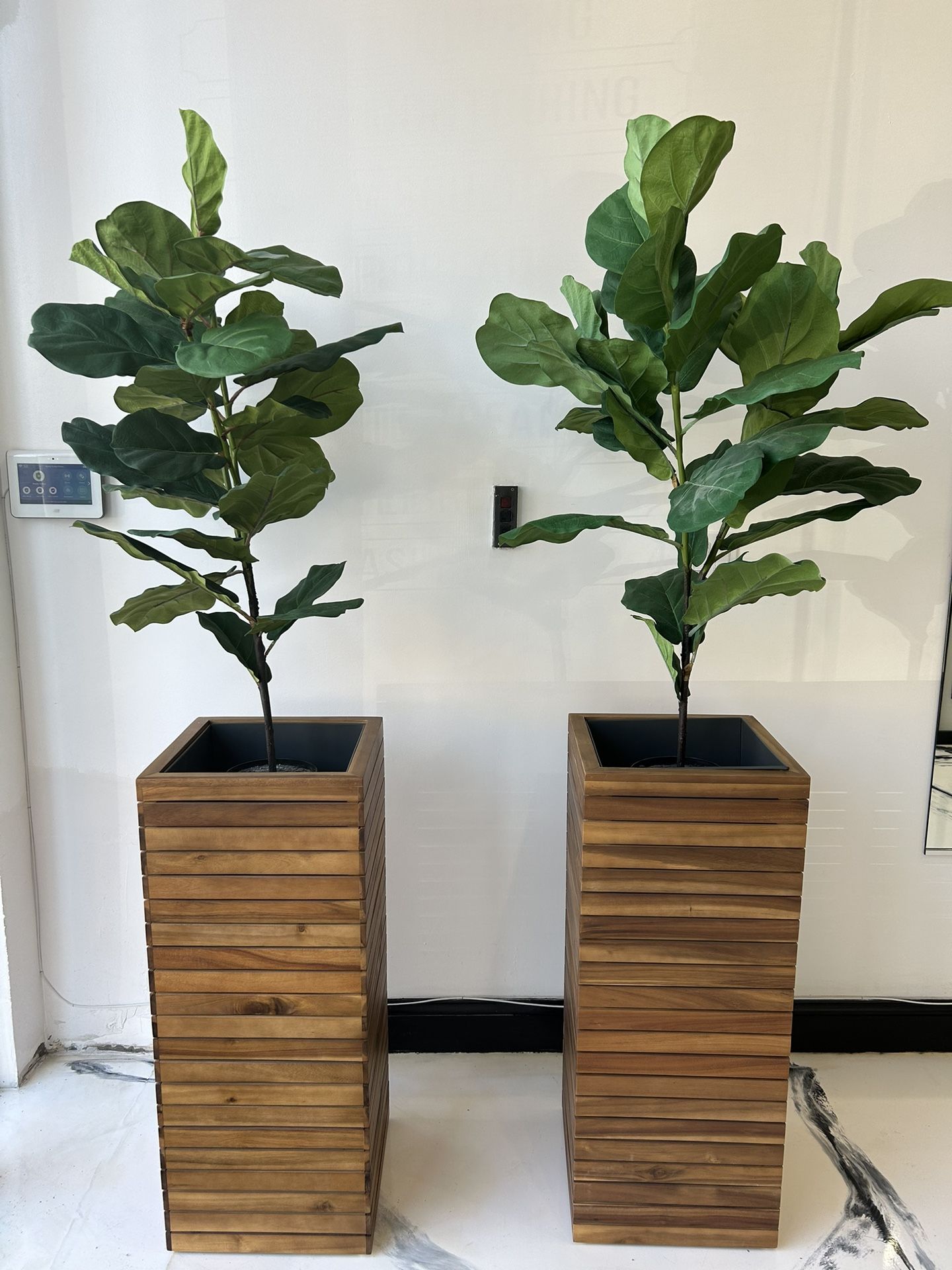 Wooden Plant Collum 