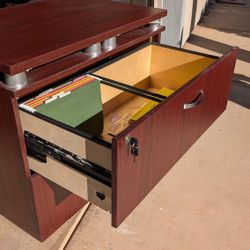 Large Wooden Filing/Storage Cabinet
