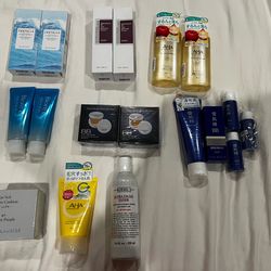 Facial Products Japan, Korea, Taiwan