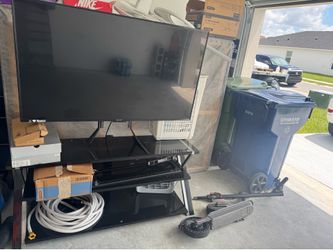 55 inch Roku with Tv Stand only