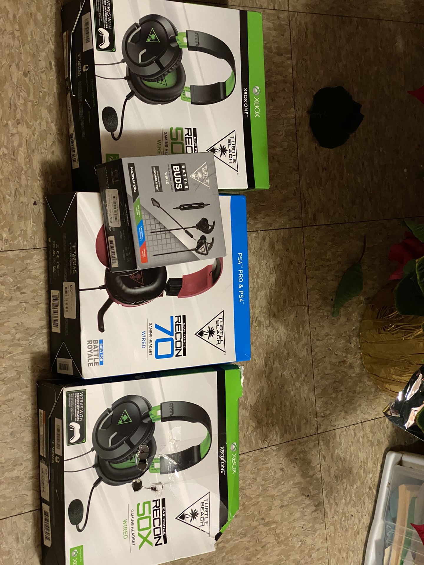 Turtle beach gaming headsets PS4,Xbox one ,PS5,Xbox series X