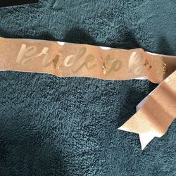 Birthday sash