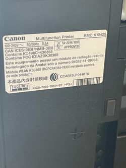 Cannon scanner/Printer