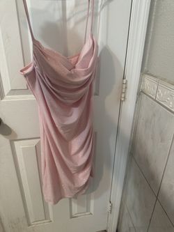Pink Shinny Dress