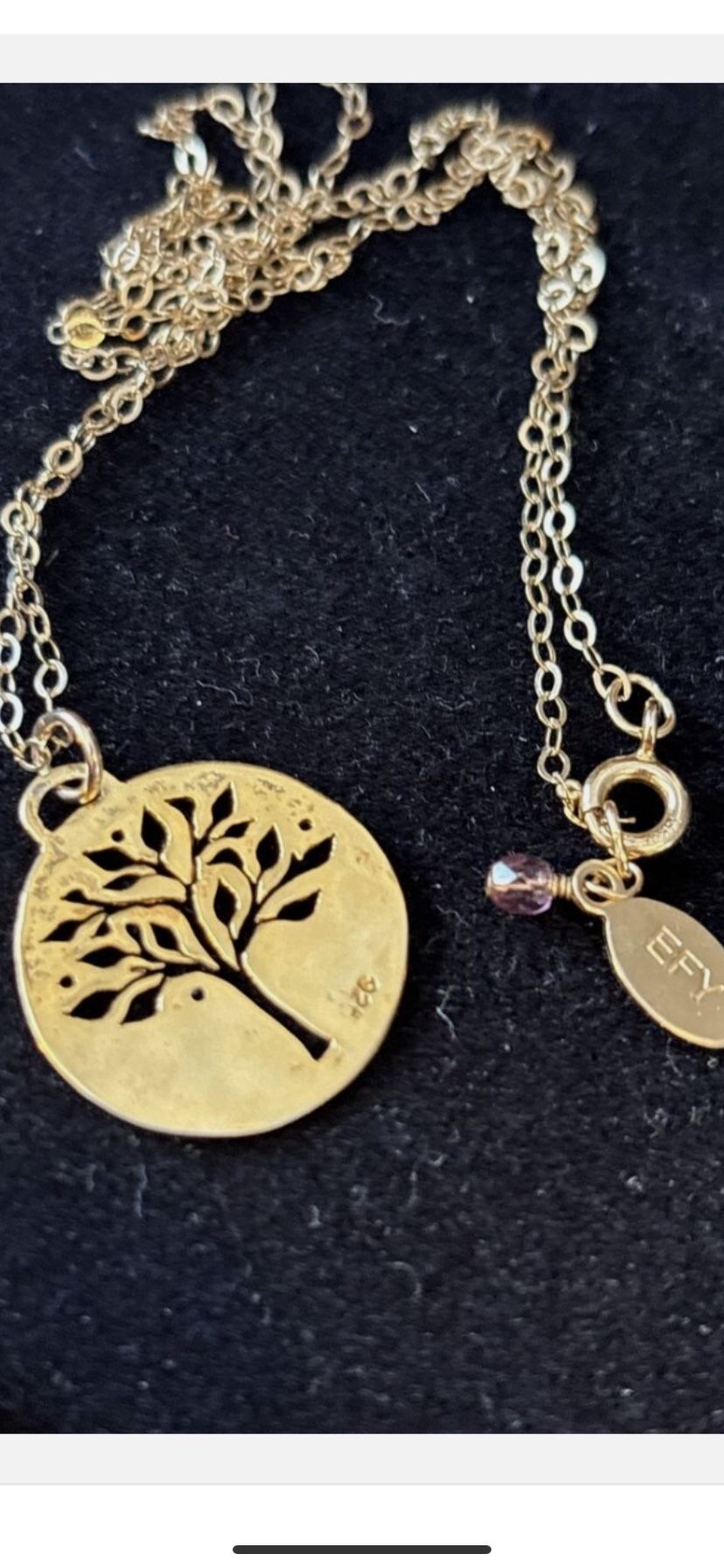 Pre Love Tree Of Life Ss necklace