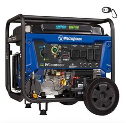 Westinghouse 12500 Watt Dual Fuel Home Backup Portable Generator, Remote Electric Start, Transfer Switch Ready, Gas and Propane Powered