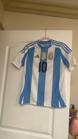 L youth Argentina 2022 World Cup Messi jersey