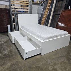 Twin Bed And Mattress 