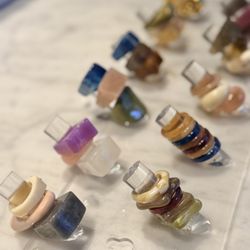 36 Resin Rings 1C