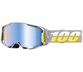 100% Armega Goggles - Blue Mirror Lens