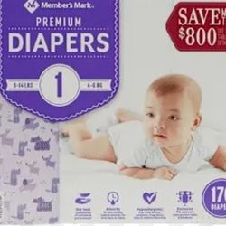 Diapers Size 1