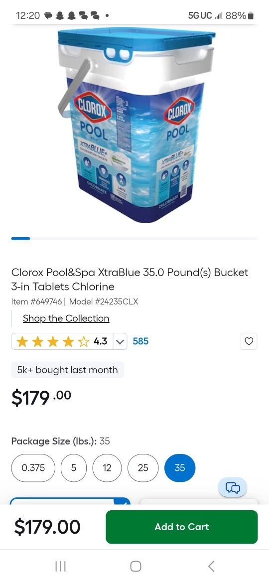 Chlorine Tablets
