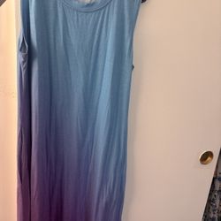 Tie dye maxi