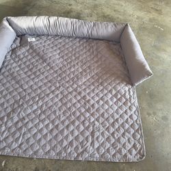 Calming Dog Bed Fluffy Plush Dog Mat for Furniture Protector
