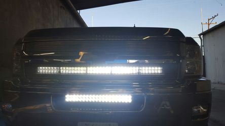 Led light bars curved and straight bar brackets and wire harness
