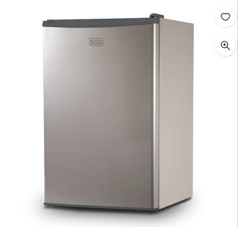 Black+decker 4.3 Cubic Ft Mini Fridge With Freezer
