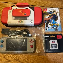  Nintendo Switch Lite Pokémon Sword & Shield Edition Bundle