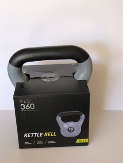 15 Lb Kettlebell Brand New Plastic Weight Set 15 Pounds
