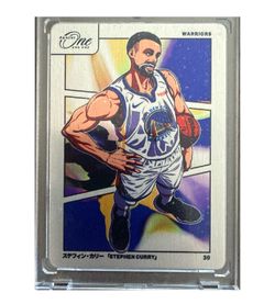 steph curry manga case hit ssp