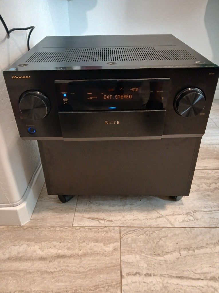 Pioneer SC 81 7.2 Channel 180w Receiver W/ Power Cabel Only Tested Works Great. 