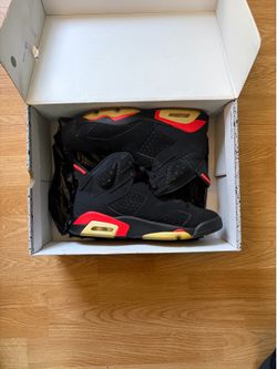 Jordan 6 Retro Infrared Black 2000 Size 8 Mens