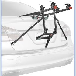  Sports Deluxe 2-Bike Trunk Mount Rack, Black