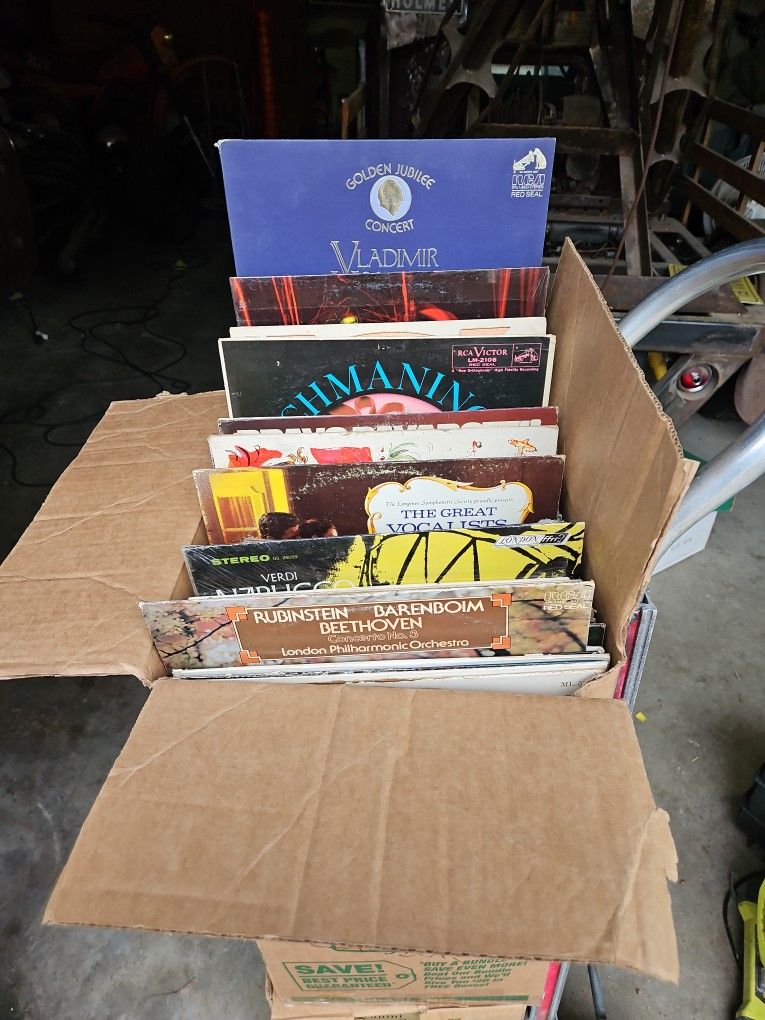 Box Of Classical Lp's #2