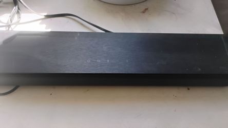 Black Soundbar with Bluetooth