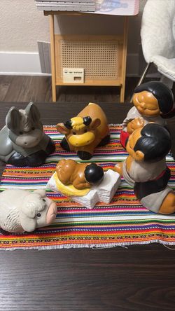 Peruvian Christmas Scene/ Village