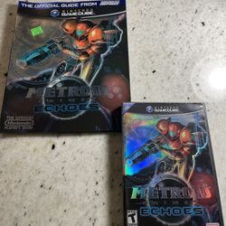 Metroid Prime 2: Echoes - GameCube, 2004 Complete with Guide