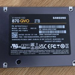 2TB Samsung 870 QVO SSD