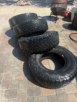 Set of 4 BFGoodrich All-Terrain T/A KO2 Tires – 285/75R16 – Deep Tread – $425