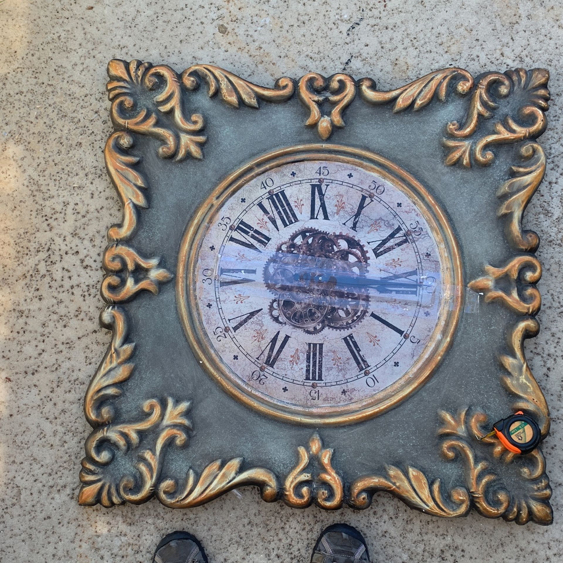 Metal Wall Clock