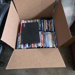 160+ DVD / Blu-ray Movies and DVD/Blu-ray Player