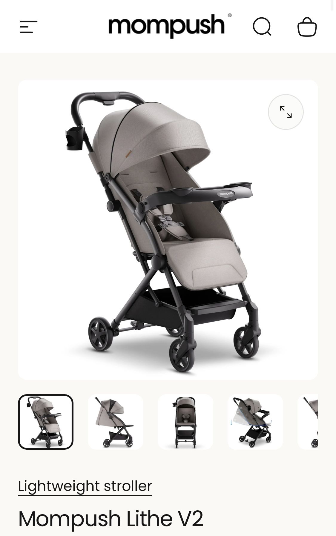 Mompush Lithe V2 Stroller