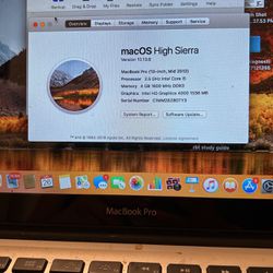 MacBook Pro Apple Notebook 