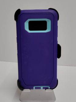 For Samsung Galaxy S8+Plus Shockproof Defender Case Cover with Belt Clip.
Color Purple and light Blue.
