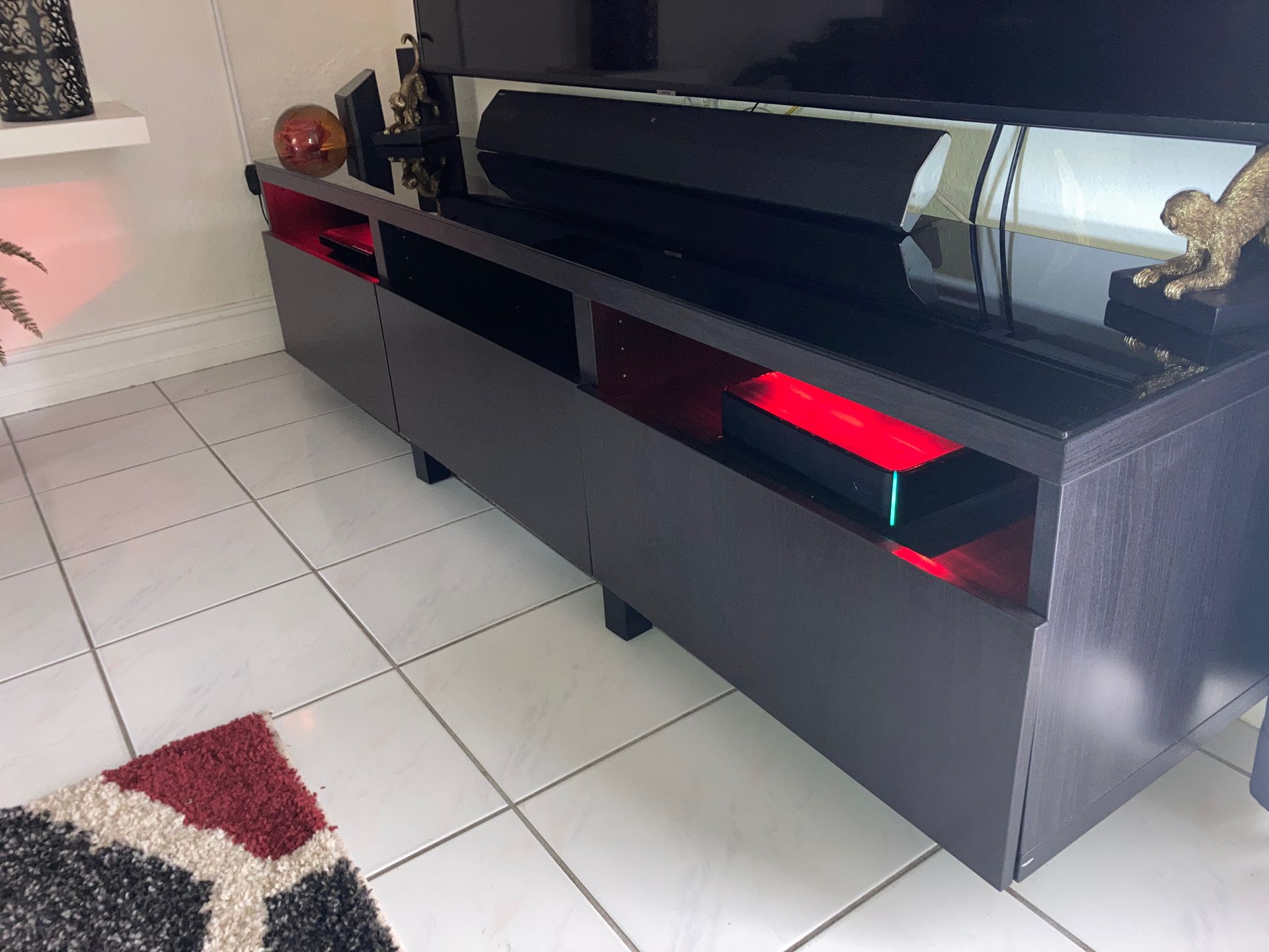 Black Tv Stand Good Condition