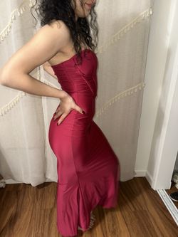Burgundy Prom Dress