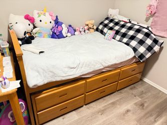 Twin Captain's Bed with Storage Drawers