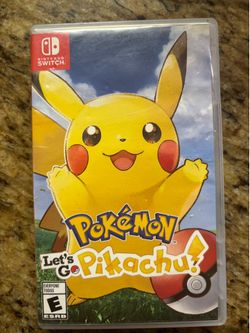 Switch Pokémon let’s go Pikachu